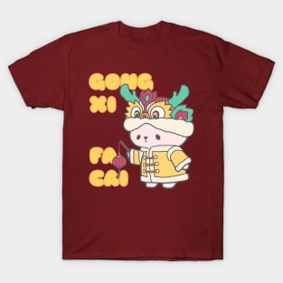 GONG XI FA CAI, Gold Dragon Attire for Chinese New Year! T-Shirt